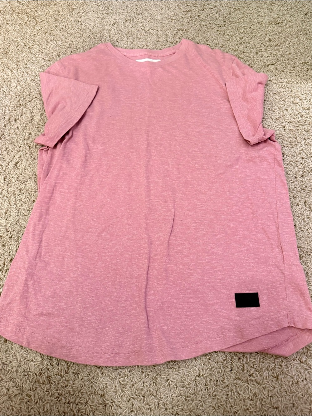 Abercrombie & Fitch pink Crewneck Tee